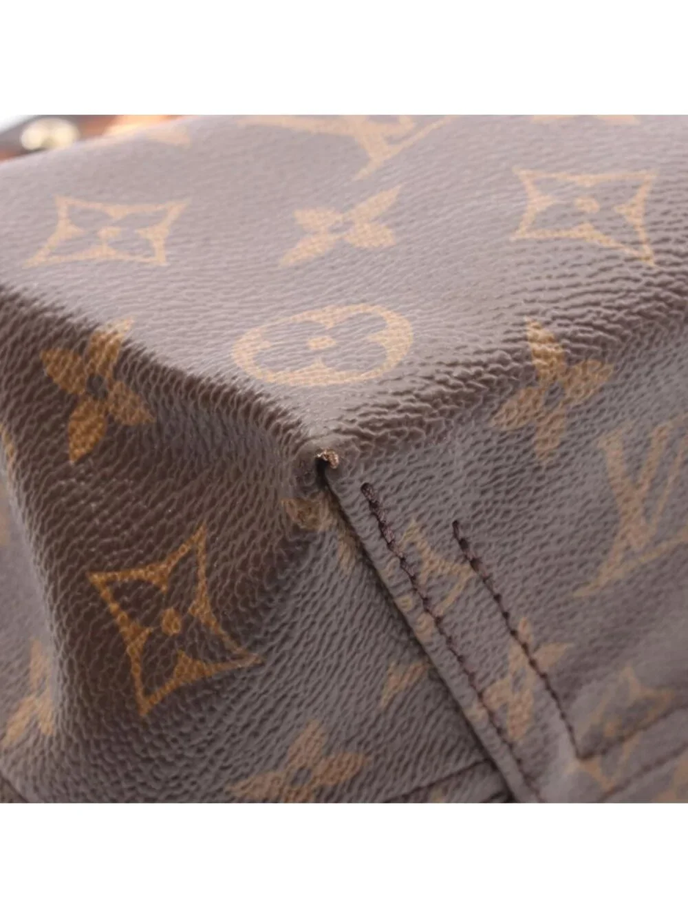 Louis Vuitton Handbag Atlantis GM Monogram 2-Way Canvas Leather